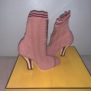 Tronchetto filato lurex 3 righine in Rosa burdeos